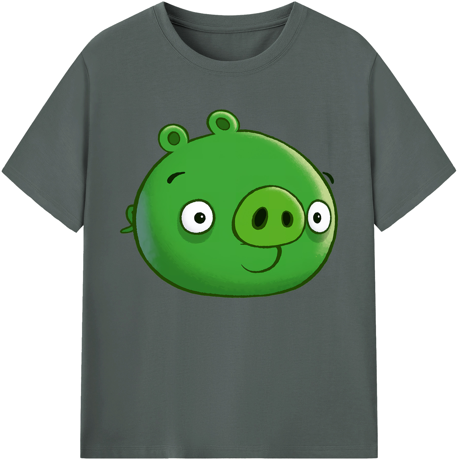 （画像用） Angry Birds アングリーバード 綿100％ メンズ半袖Tシャツ｜肌触りやわらか＆通気性